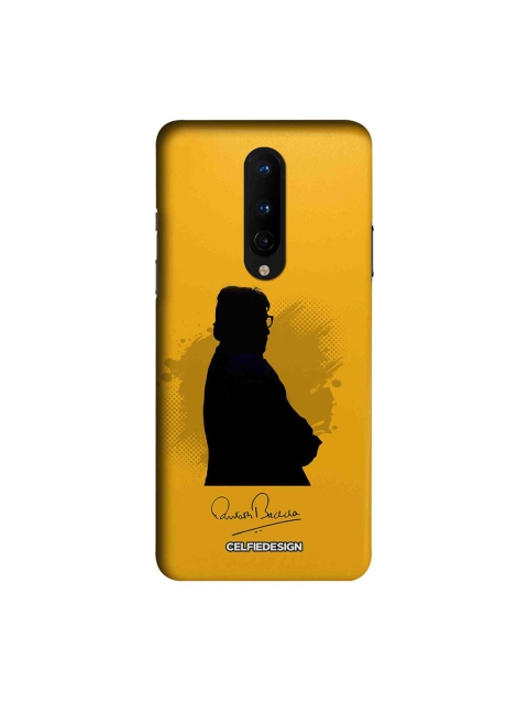 

CelfieDesign Yellow & Black BB With Signature OnePlus 8 Back Case