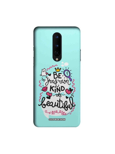 

CelfieDesign Blue & White Be Your Own Kind Of Beautiful OnePlus 8 Slim Back Case