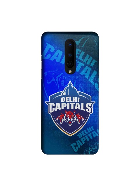 

CelfieDesign Blue & White Delhi Capitals Crest OnePlus 8 Slim Back Case