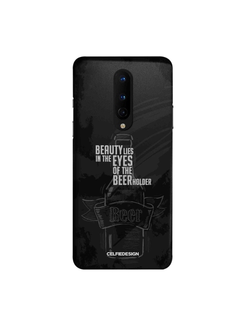 

CelfieDesign Black & White Beer Holder Printed OnePlus 8 Slim Back Case