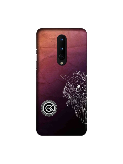 

CelfieDesign Maroon & White Eagle Stare OnePlus 8 Slim Back Case