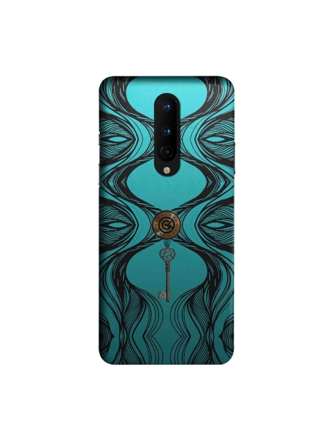 

CelfieDesign Blue & Black Hanging Key Oneplus 8 Slim Back Case
