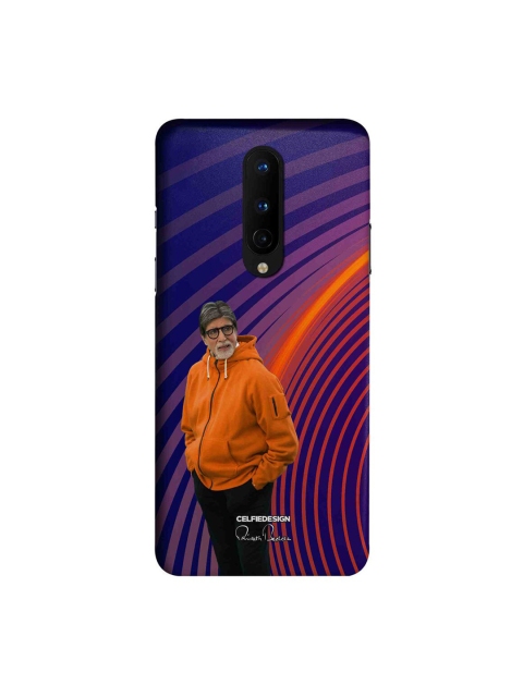 

CelfieDesign Purple & Orange AB The Legend Plastic OnePlus 8 Slim Back Case