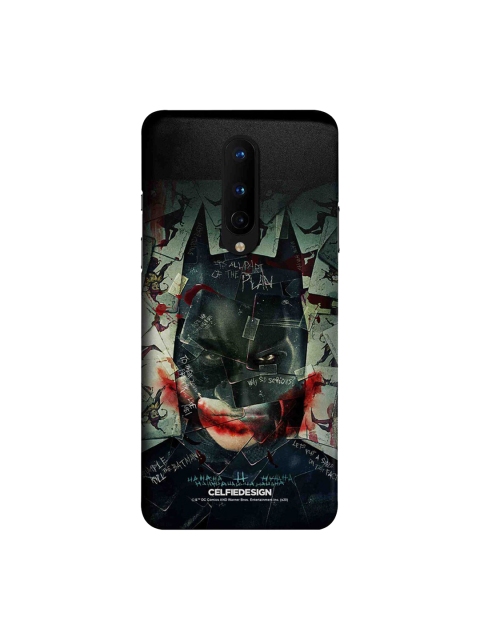 

CelfieDesign Black & Red Bat Joker Oneplus 8 Slim Back Case