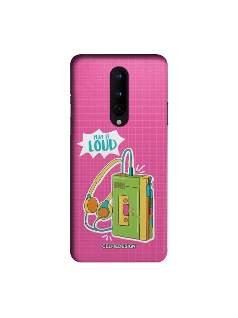 

CelfieDesign Pink & Green Walkman Printed OnePlus 8 Slim Back Case
