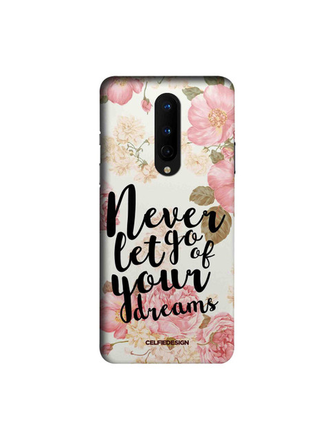 

CelfieDesign Beige & Black Your Dreams Oneplus 8 Slim Back Case