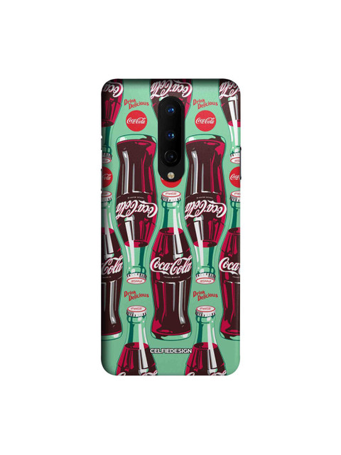 

CelfieDesign Green & Red Printed OnePlus 8 Slim Back Case