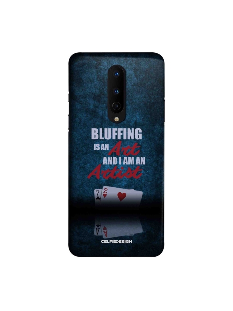 

CelfieDesign Green & White Art Of Bluffing OnePlus 8 Slim Back Case
