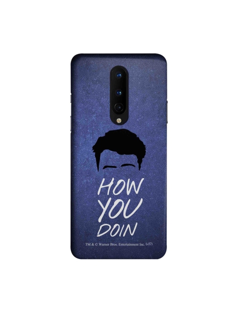 

CelfieDesign Navy Blue & Black Friends How You Doin OnePlus 8 Slim Back Case