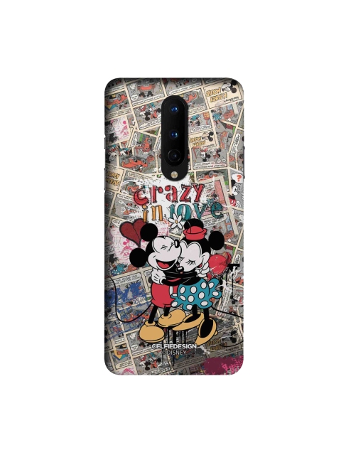 

CelfieDesign Black & Beige Crazy In Love OnePlus 8 Slim Back Case