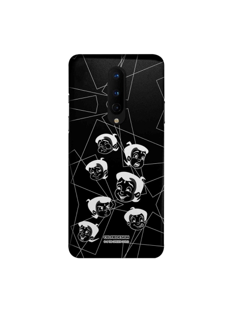 

CelfieDesign Black & White Moods Of Bheem OnePlus 8 Slim Back Case