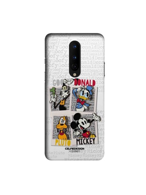 

CelfieDesign White & Red Disney Dudes Oneplus 8 Slim Back Case