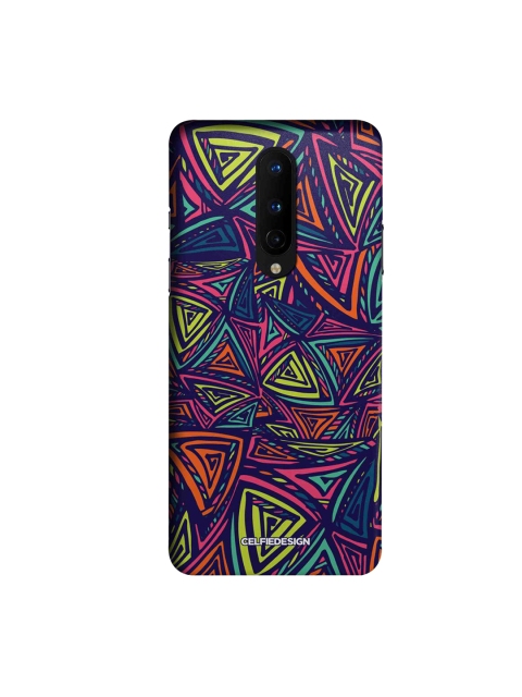 

CelfieDesign Blue & Orange Neon Angles Oneplus 8 Slim Back Case