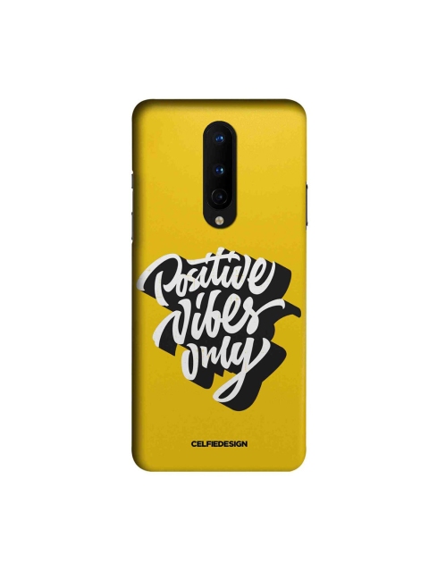 

CelfieDesign Yellow & White Typography Printed OnePlus 8 Slim Back Case