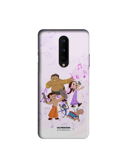 

CelfieDesign Multi-Coloured Chota Bheem Musical OnePlus 8 Slim Back Case