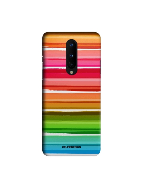

CelfieDesign Pink & Green Colourful Brush Strokes Oneplus 8 Slim Back Case