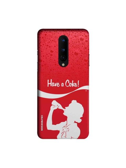 

CelfieDesign Red & White Jokers Trump Card OnePlus 8 Back Case