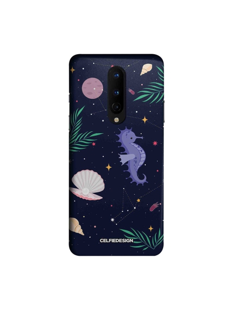 

CelfieDesign Navy-Blue & Purple Space Beach Oneplus 8 Slim Back Case