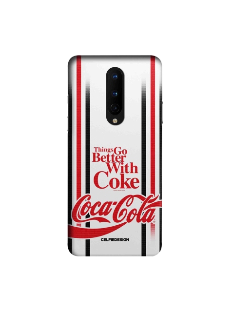 

CelfieDesign White & Red Better With Coke OnePlus 8 Slim Back Case