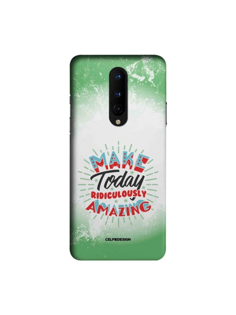 

CelfieDesign Green & White Ridiculously Amazing Oneplus 8 Slim Back Case