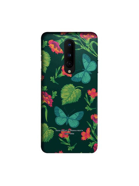 

CelfieDesign Green & Pink Butterfly effect OnePlus 8 Slim Back Case