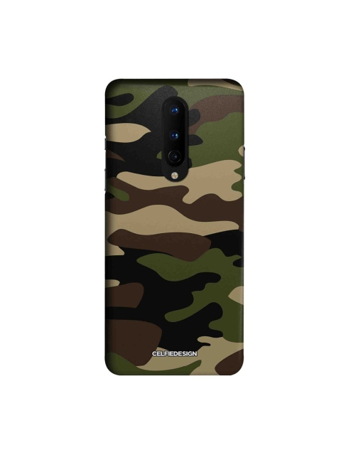 

CelfieDesign Black & Green Camo Military OnePlus 8 Slim Back Case