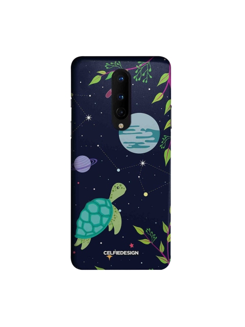 

CelfieDesign Blue & Green Space Turtle OnePlus 8 Slim Back Case
