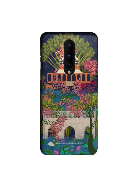 

CelfieDesign Green & Pink Blossoms OnePlus 8 Slim Back Case