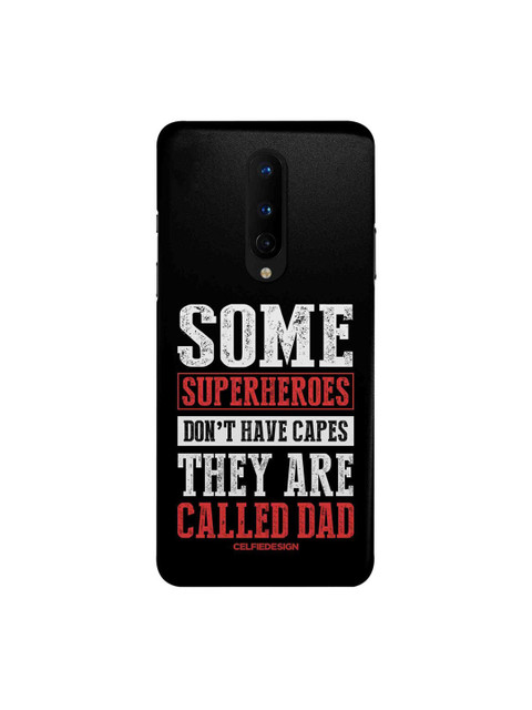 

CelfieDesign Black & White They Are Called Superhero Printed OnePlus 8 Slim Back Case