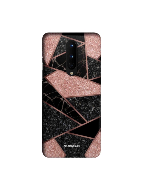 

CelfieDesign Black & Pink Marble New York OnePlus 8 Slim Back Case