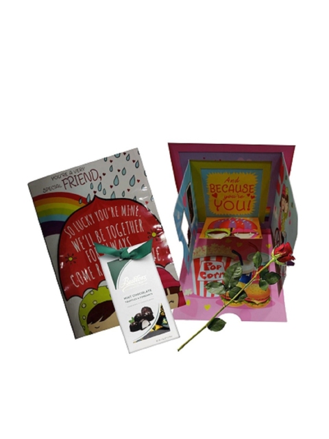 

Archies Multicolor Valentine Gift Card With Mint Chocolate Box, Multi