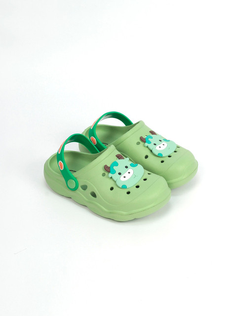 

Lil Lollipop Unisex Kids Green Clogs Sandals