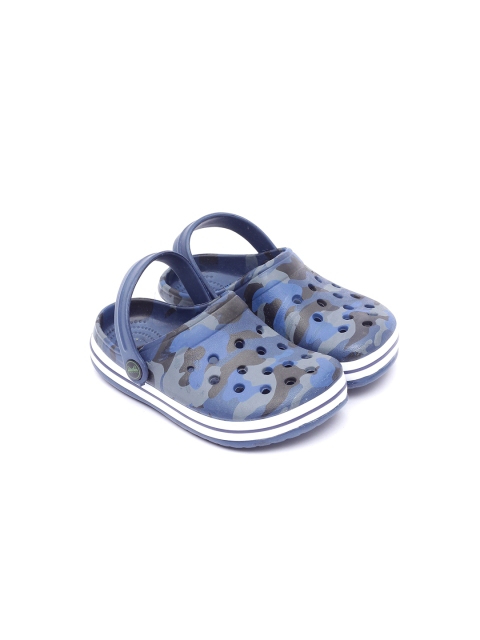 

Lil Lollipop Unisex Kids Blue Clogs Camouflage Sandals