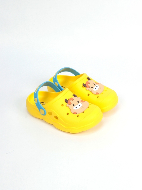 

Lil Lollipop Unisex Kids Yellow Clogs Sandals