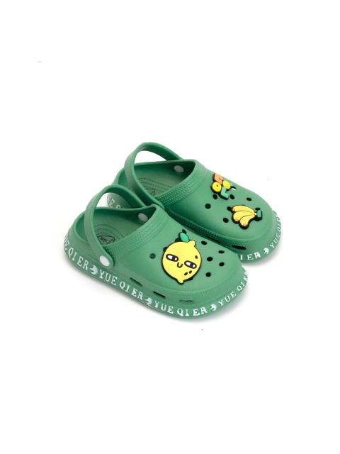 

Lil Lollipop Unisex Kids Green Clogs Sandals