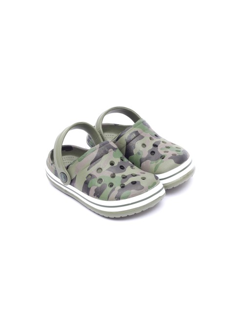 

Lil Lollipop Unisex Kids Green & Grey Clogs Sandals