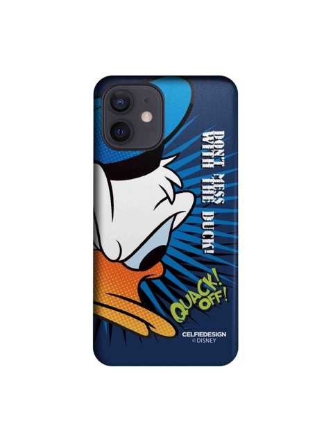 

CelfieDesign Blue Quack Off iPhone 12 Slim Back Case
