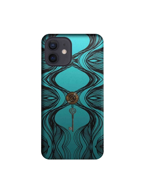 

CelfieDesign Teal Graphic Printed iPhone 12 Slim Case