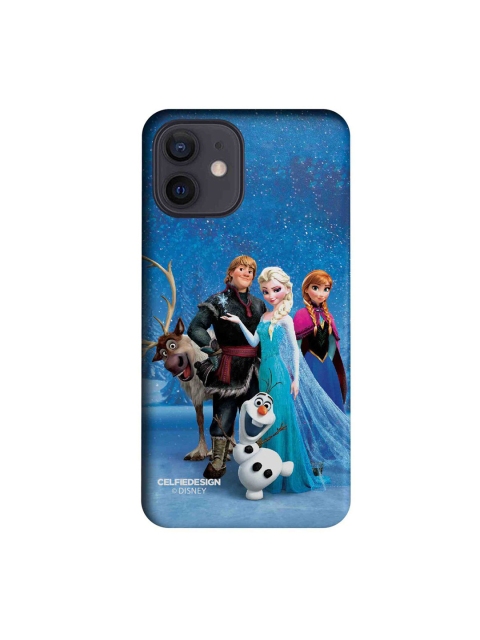 

CelfieDesign Multicolored Frozen Together iPhone 12 Slim Back Case, Multi