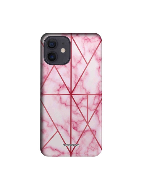 

CelfieDesign Rose Red Marble Slim Back Case for iPhone 12