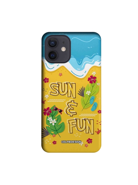 

CelfieDesign Yellow Sun And Fun iPhone 12 Slim Case