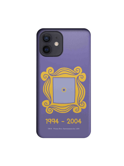 

CelfieDesign Multicolored The Purple Door iPhone 12 Slim Back Case, Multi