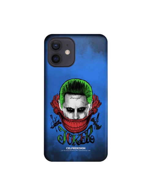 

CelfieDesign Blue & Red Damaged Joker iPhone 12 Back Case