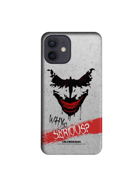

CelfieDesign Grey Joker Graphic Printed iPhone 12 Slim Case