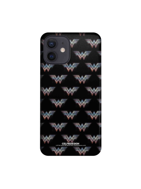 

CelfieDesign Black Wonder Woman 1984 Printed iPhone 12 Slim Back Case