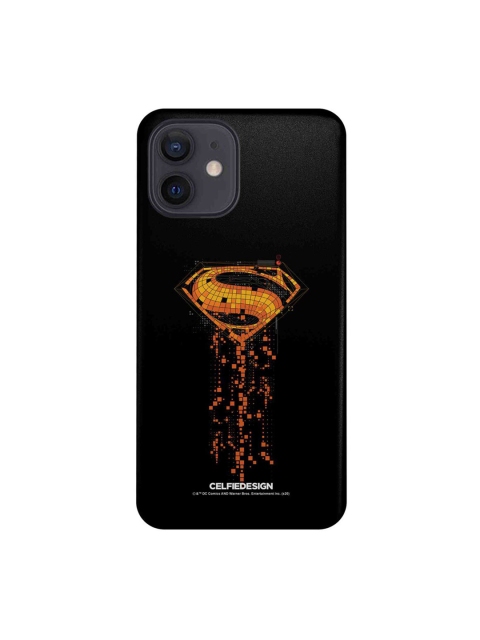 

CelfieDesign Black Superman Mosaic iPhone 12 Slim Case