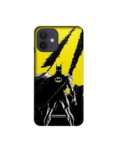 

CelfieDesign I Phone 12 Batman Printed Back case, Multi
