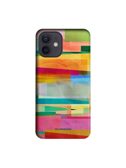 

CelfieDesign Multicolored Abstract Fusion iPhone 12 Slim Back Case, Multi