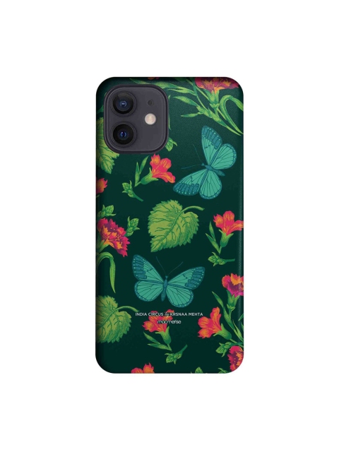 

CelfieDesign Green Butterfly Effect Slim Back Case for iPhone 12