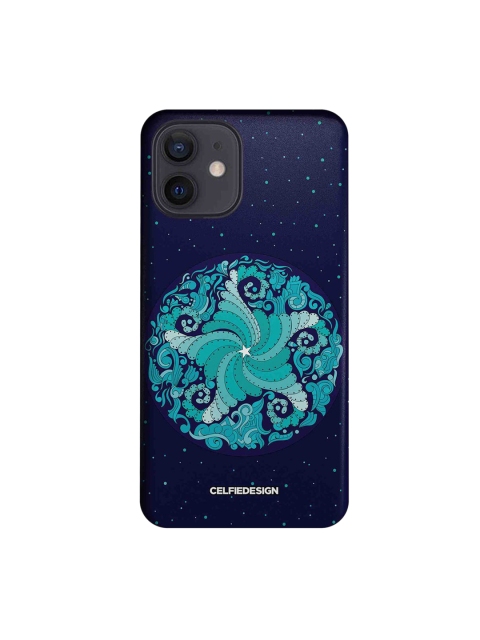 

CelfieDesign Blue Starfish Mandala -iPhone 12 Slim Back Case